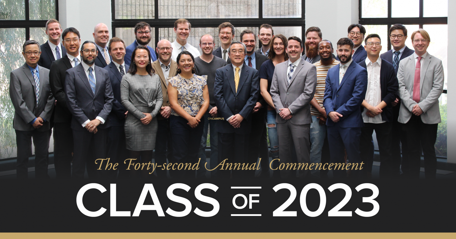 Commencement Student Information Westminster Seminary California